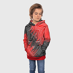 Толстовка-худи детская BMTH, цвет: 3D-красный — фото 2