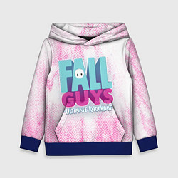 Толстовка-худи детская Fall Guys, цвет: 3D-синий