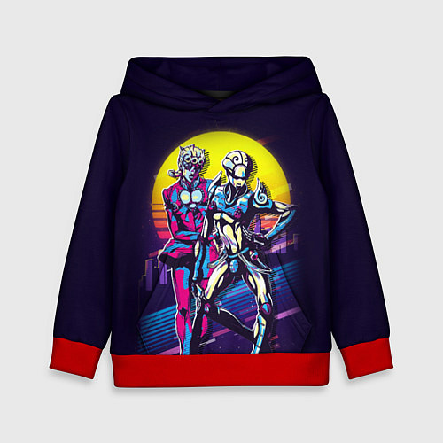 Детская толстовка JoJo’s Bizarre Adventure / 3D-Красный – фото 1