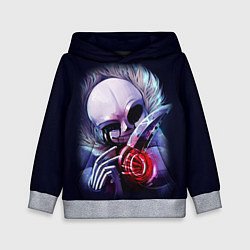 Толстовка-худи детская UNDERTALE SANS, цвет: 3D-меланж