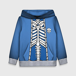 Толстовка-худи детская КУРТКА САНСА SANS, цвет: 3D-меланж