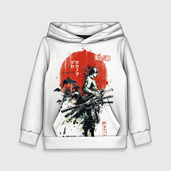 Толстовка-худи детская ONE PIECE ZOHO SAMURAI, цвет: 3D-белый