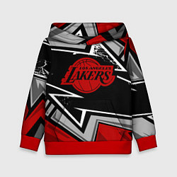Толстовка-худи детская LA LAKERS RED, цвет: 3D-красный