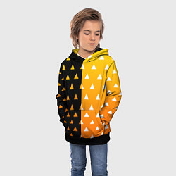 Толстовка-худи детская ZENITSU ЗЕНИТСУ КИМОНО, цвет: 3D-черный — фото 2