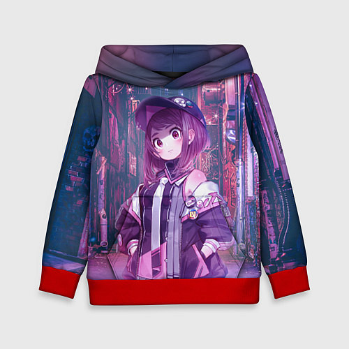 Детская толстовка Урарака Очако / 3D-Красный – фото 1