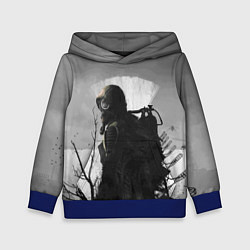 Толстовка-худи детская СТАЛКЕР 2, цвет: 3D-синий
