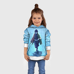 Толстовка-худи детская ГИЮ ТОМИОКА, цвет: 3D-белый — фото 2