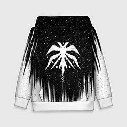 Толстовка-худи детская Башня бога Крылатое древо Z, цвет: 3D-белый