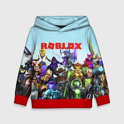 Толстовка-худи детская ROBLOX, цвет: 3D-красный
