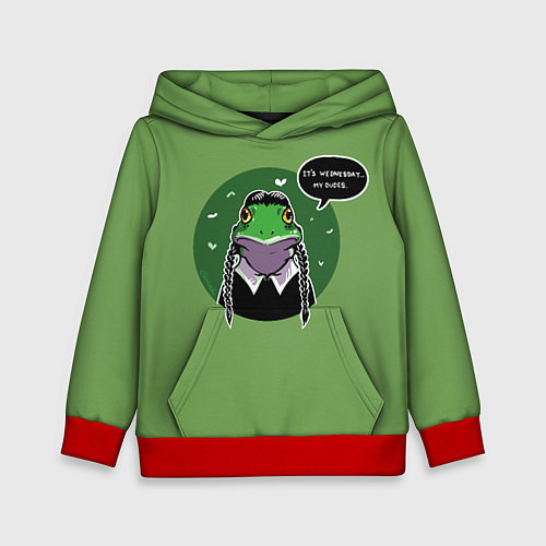 Детская толстовка Среда, чуваки / 3D-Красный – фото 1