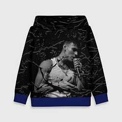 Толстовка-худи детская NILETTO, цвет: 3D-синий