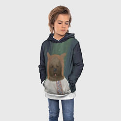 Толстовка-худи детская Ужас советских детей, цвет: 3D-белый — фото 2