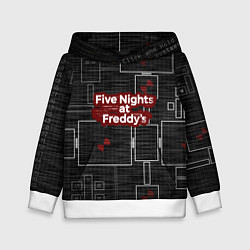 Толстовка-худи детская Five Nights At Freddy, цвет: 3D-белый