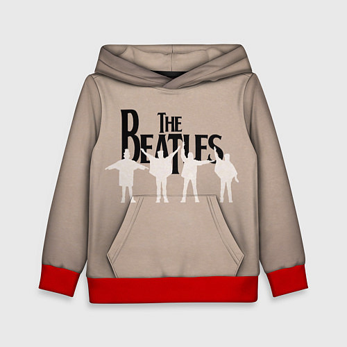 Детская толстовка The Beatles / 3D-Красный – фото 1