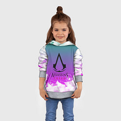 Толстовка-худи детская Assassin’s Creed, цвет: 3D-меланж — фото 2