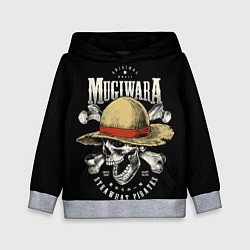 Толстовка-худи детская MUGIWARA ONE PIECE, цвет: 3D-меланж