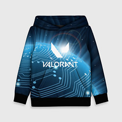 Толстовка-худи детская VALORANT S, цвет: 3D-черный