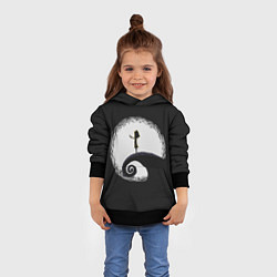 Толстовка-худи детская Little Nightmares 2, цвет: 3D-черный — фото 2