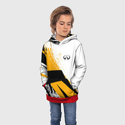 Толстовка-худи детская Infinity Инфинити Z, цвет: 3D-красный — фото 2
