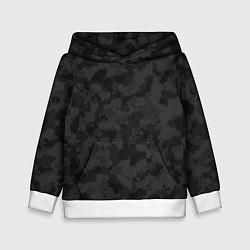 Толстовка-худи детская СПЕЦ КАМУФЛЯЖ, цвет: 3D-белый