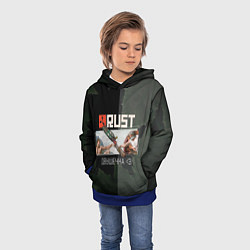 Толстовка-худи детская Rust Мамкин Рейдер Раст, цвет: 3D-синий — фото 2