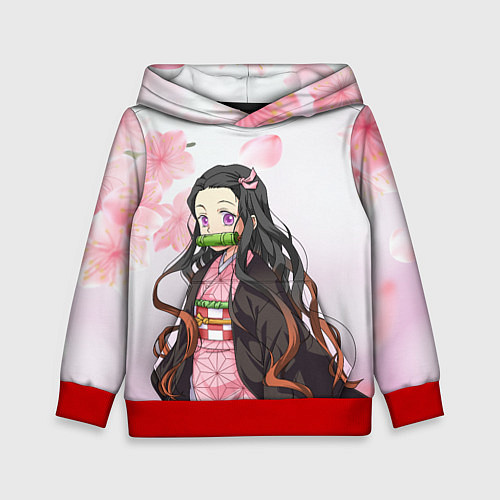 Детская толстовка НЕЗУКА NEZUKO / 3D-Красный – фото 1