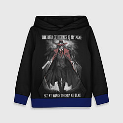 Толстовка-худи детская Хеллсинг, цвет: 3D-синий