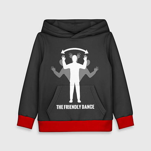 Детская толстовка Френдли DayZ / 3D-Красный – фото 1
