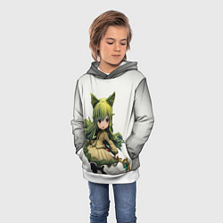Толстовка-худи детская Mylne and the Forest Gift, цвет: 3D-белый — фото 2