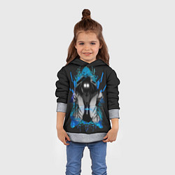Толстовка-худи детская Hellsing Alexander Anderson, цвет: 3D-меланж — фото 2