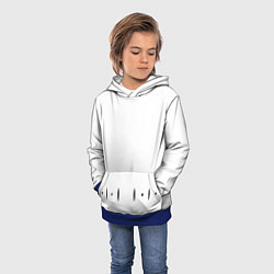 Толстовка-худи детская ФОРМА КАПИТАНА ГОТЕЙ 13 СПИНА, цвет: 3D-синий — фото 2