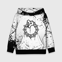 Толстовка-худи детская МЕЛИОДАС 7 СМЕРТНЫХ ГРЕХОВ, цвет: 3D-черный