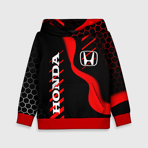 Детская толстовка HONDA ХОНДА СПОРТ / 3D-Красный – фото 1