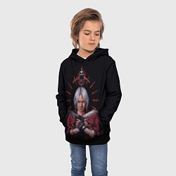 Толстовка-худи детская Saint Dante, цвет: 3D-черный — фото 2