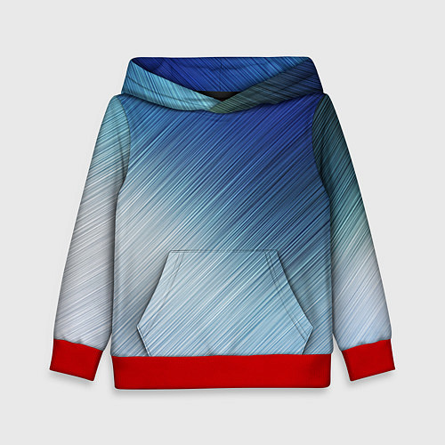 Детская толстовка Текстура Оттенки льда / 3D-Красный – фото 1