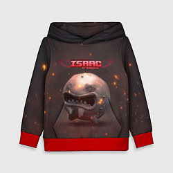 Толстовка-худи детская The Binding of Isaac Жертвоприношение Исаака Z, цвет: 3D-красный