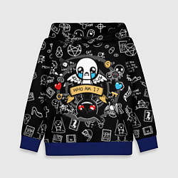 Толстовка-худи детская THE BINDING OF ISAAC ЖЕРТВА, цвет: 3D-синий