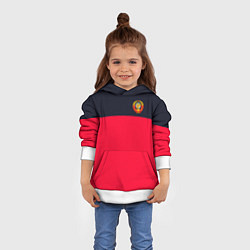 Толстовка-худи детская СТИЛЬ СССР ДИЗАЙН СПИНЫ, цвет: 3D-белый — фото 2