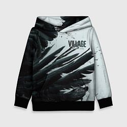 Толстовка-худи детская Resident Evil Village крылья, цвет: 3D-черный