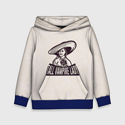 Детская толстовка Tall Vampire Lady