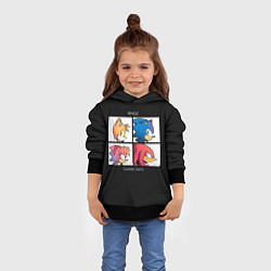 Толстовка-худи детская Ringz band, цвет: 3D-черный — фото 2