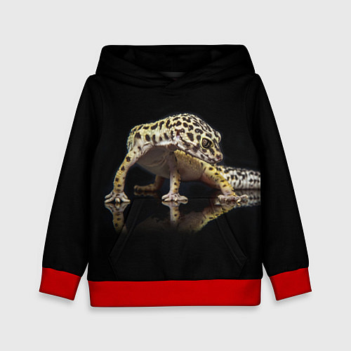 Детская толстовка ЭУБЛЕФАР EUBLEPHARIS / 3D-Красный – фото 1