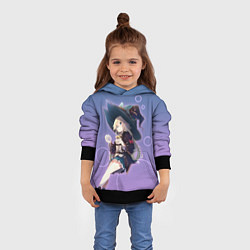 Толстовка-худи детская Убивая слизней 300, цвет: 3D-черный — фото 2