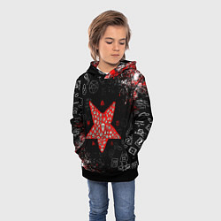 Толстовка-худи детская The Binding of Isaac ИСААК, цвет: 3D-черный — фото 2