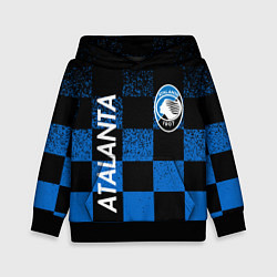 Толстовка-худи детская FC ATALANTA ФК АТАЛАНТА, цвет: 3D-черный