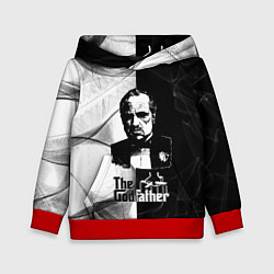 Толстовка-худи детская Крёстный отец The Godfather, цвет: 3D-красный