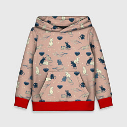 Детская толстовка Мышки в японском стиле