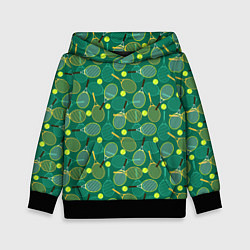 Толстовка-худи детская Большой Теннис, цвет: 3D-черный