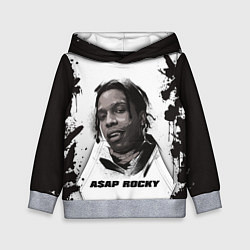 Толстовка-худи детская АСАП ASAP ROCKY Z, цвет: 3D-меланж