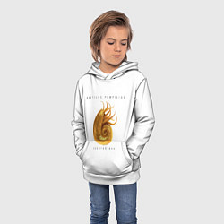 Толстовка-худи детская Nautilus Pompilius ЗОЛОТОЙ ВЕК, цвет: 3D-белый — фото 2